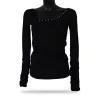 Dámský top s dlouhým rukávem Barrsa Crystal Shine Black