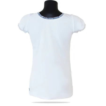 Women’s t-shirt Barrsa Summer Lace Tee White