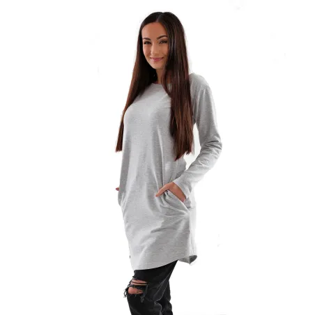 Dámske šaty Barrsa Simple Dress grey