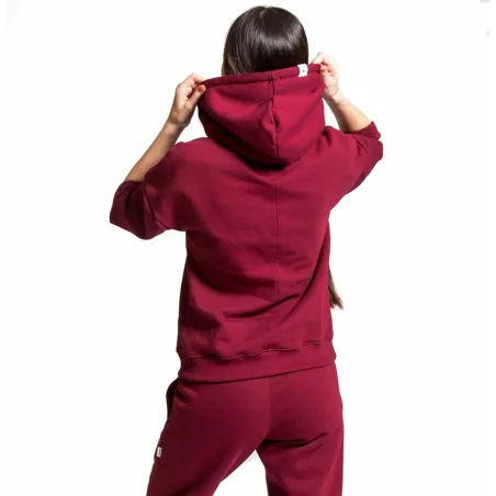 Women's tracksuit Barrsa Original short sleeve Bordo