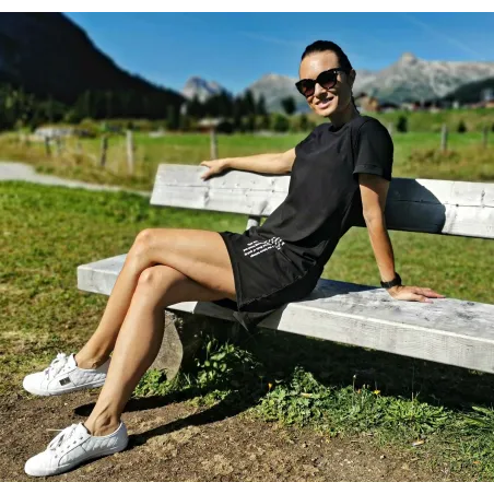 Dámske šaty Barrsa Cool Dress Black / print