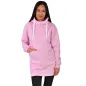 Dámska mikina s kapucňou cez hlavu Barrsa Enigma pink
