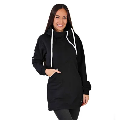 Barrsa Frozen Red/Black – Women’s pull over hoodie