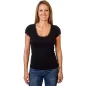 Women’s t-shirt Barrsa Summer Lace Tee Black